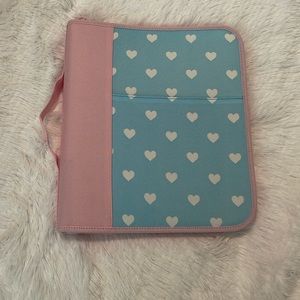 Pottery Barn Kids Pink and Blue Heart Organizer